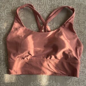 Women's Lululemon Cross-Back Sports Bra - Size 6